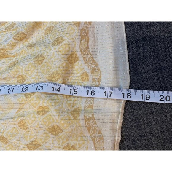 BCBGirls Yellow Camisole Yellow Blouse Sz S - Picture 5 of 5